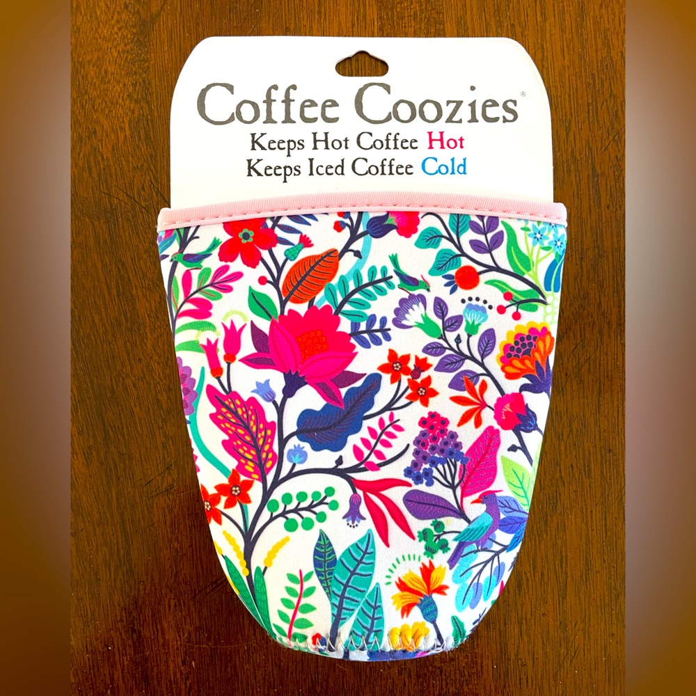Coffee Cozies- Tall Insulation Sleeve- Neoprene- Brand New